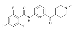 Formule chimique du lasmiditan